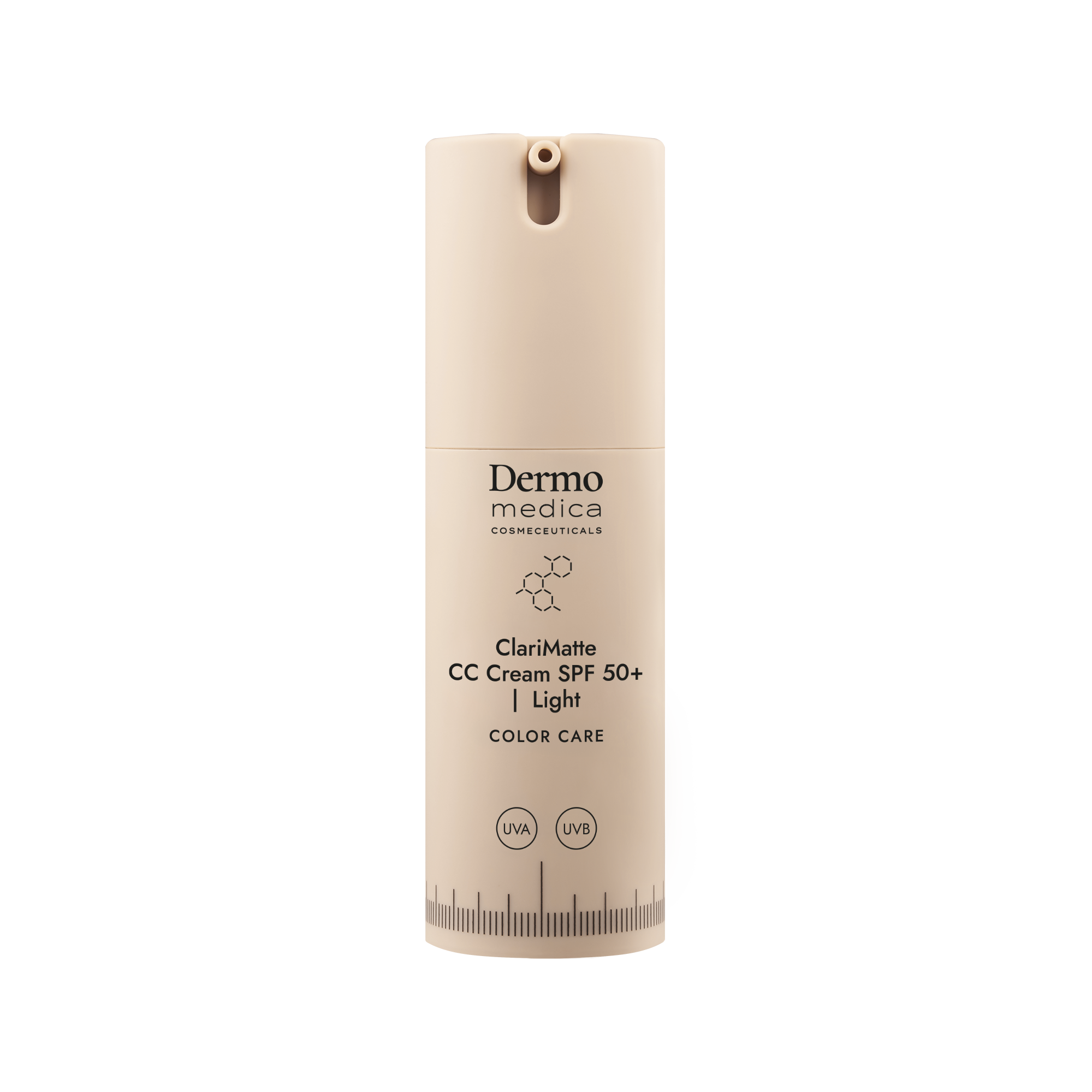 Dermomedica - ClariMatte CC Cream SPF 50+ | Light Matujący, koloryzujący krem korygujący z wysoką ochroną UVA/UVB w kolorze Light 30 ml
