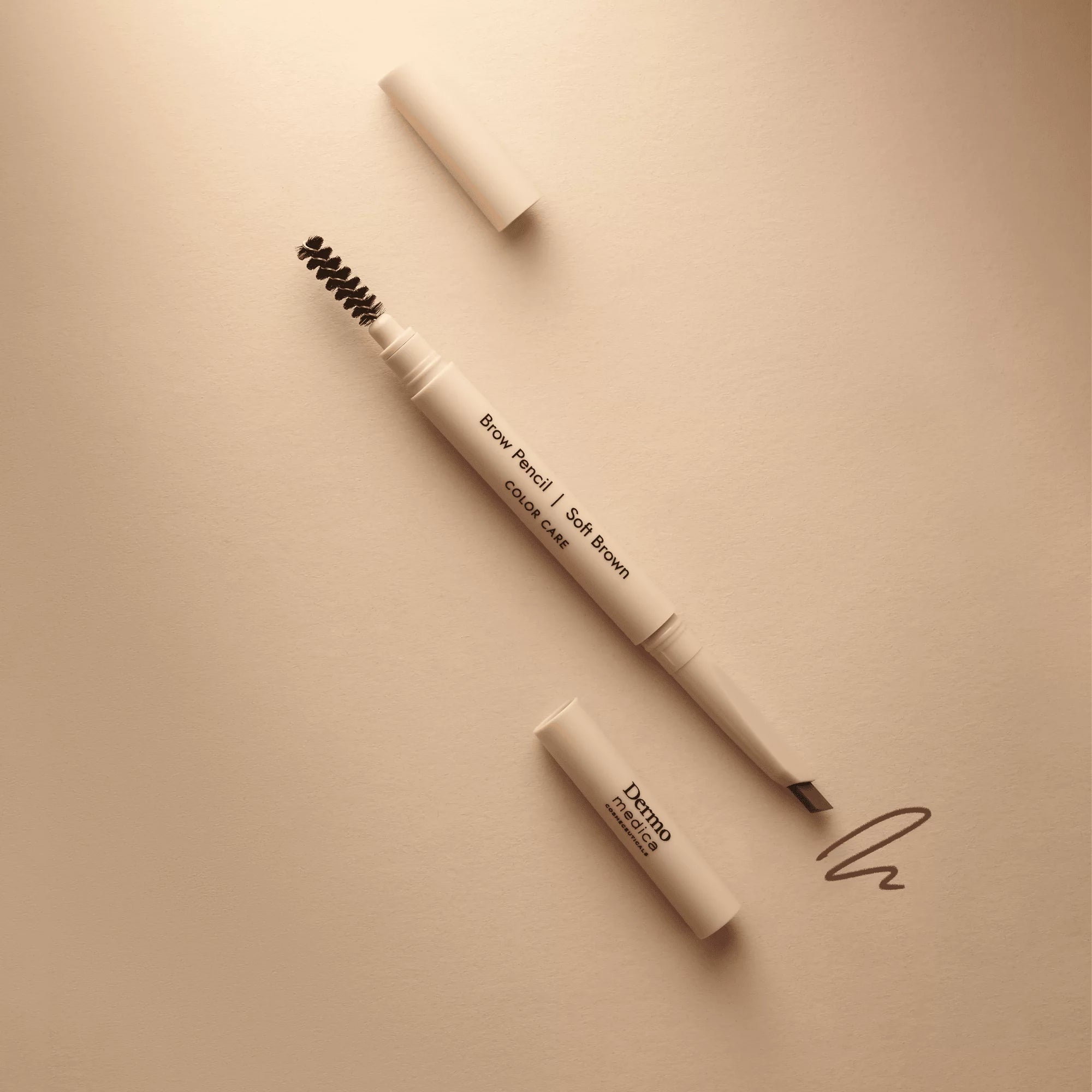 Dermomedica - Brow Pencil Precyzyjna Kredka do brwi SOFT BROWN 0,2g