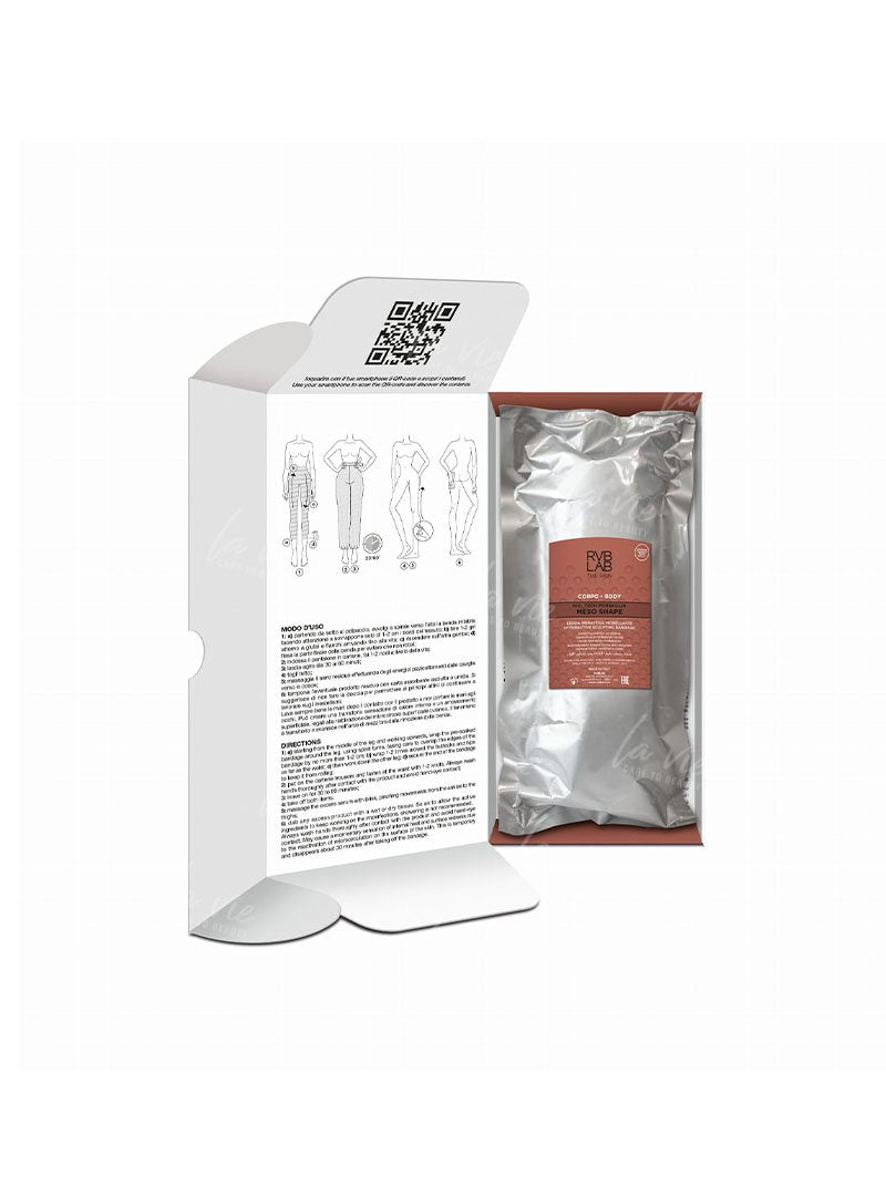 RVB LAB The Skin - Meso Hyperactive sculpting bandage Bandaż modelujący z forskoliną 1 szt.