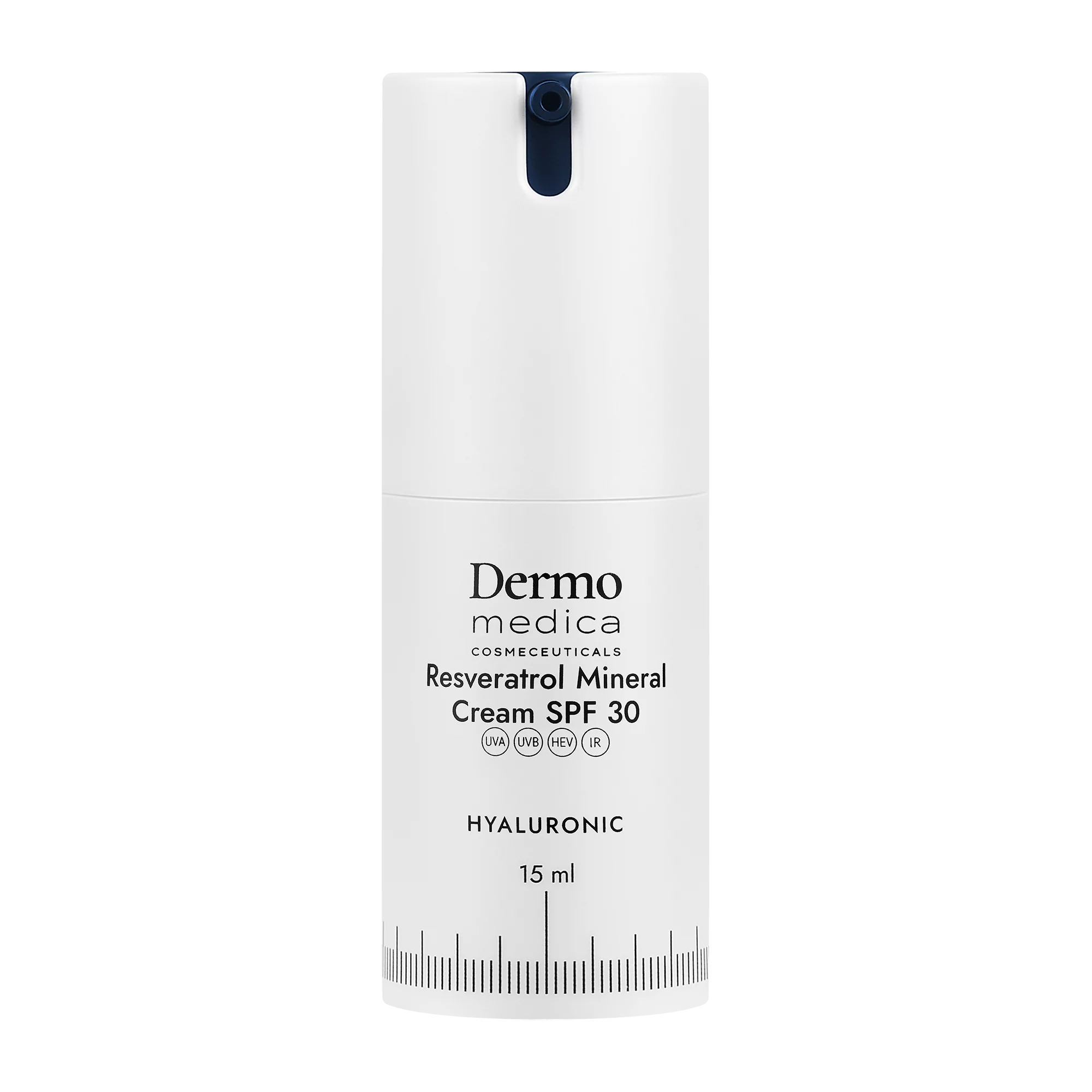 Dermomedica - Resveratrol mineral cream Przeciwzmarszczkowy krem z resweratrolem i filtrem SPF 30 MINI 15 ml