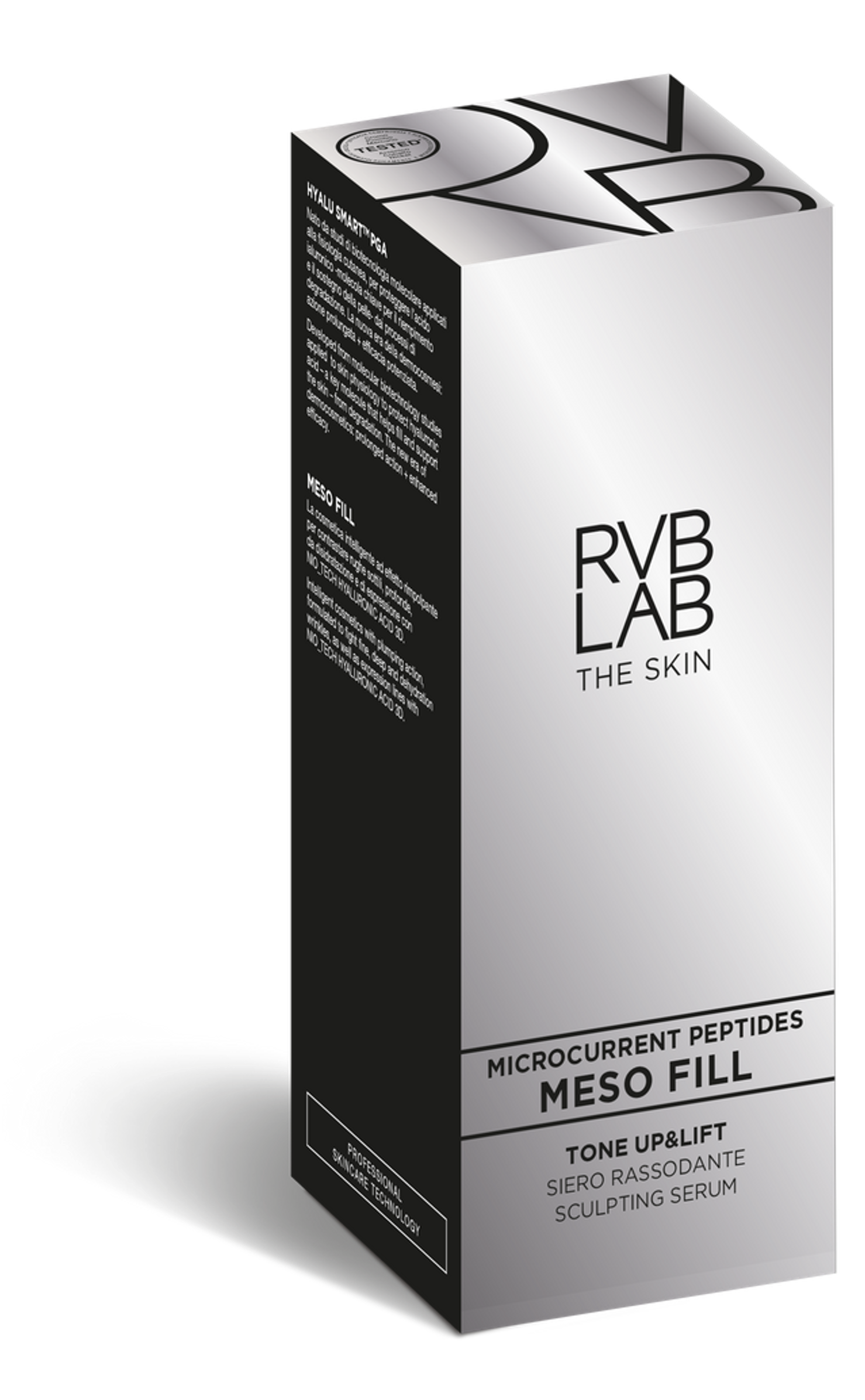 RVB LAB The Skin Mesofill TONE UP&LIFT Sculping Serum - Intensywny koncentrat ujędrniający na okolice oczu, twarzy i szyi 30 ml