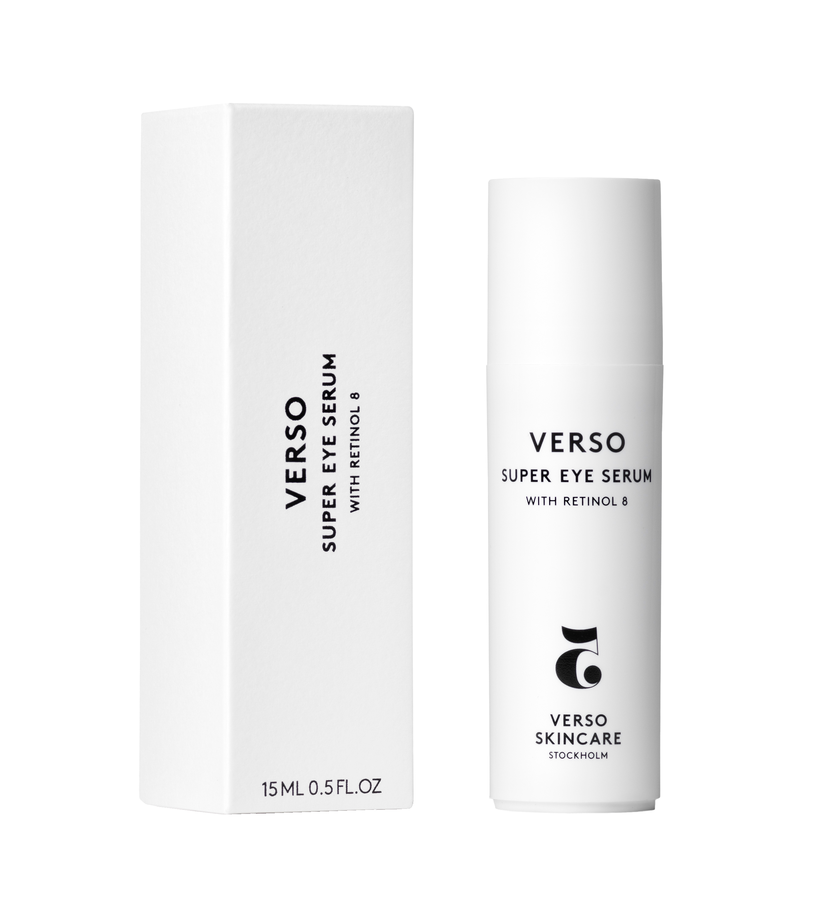 Verso - Super Eye Serum Retinol 8 Serum odmładzające pod oczy Retinol 8 i peptydami 15 ml