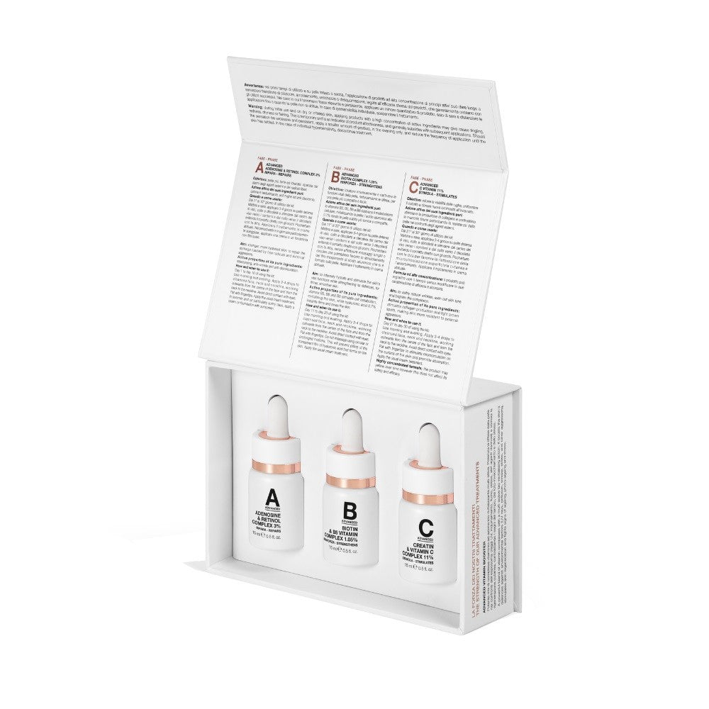 Diego dalla Palma - Perfection ABC 3 Phases Anti-Oxidant Face Program 30-dniowy program antyoksydacyjny 3 x 15ml