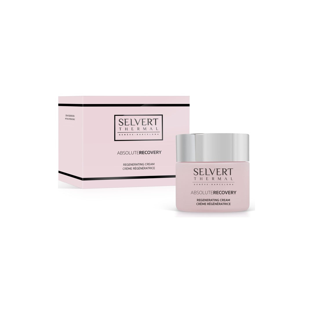 Selvert Thermal - REGENERATING CREAM WITH SNAIL PROTEIN EXTRACT Krem regenerujący ze śluzem ślimaka 50 ml