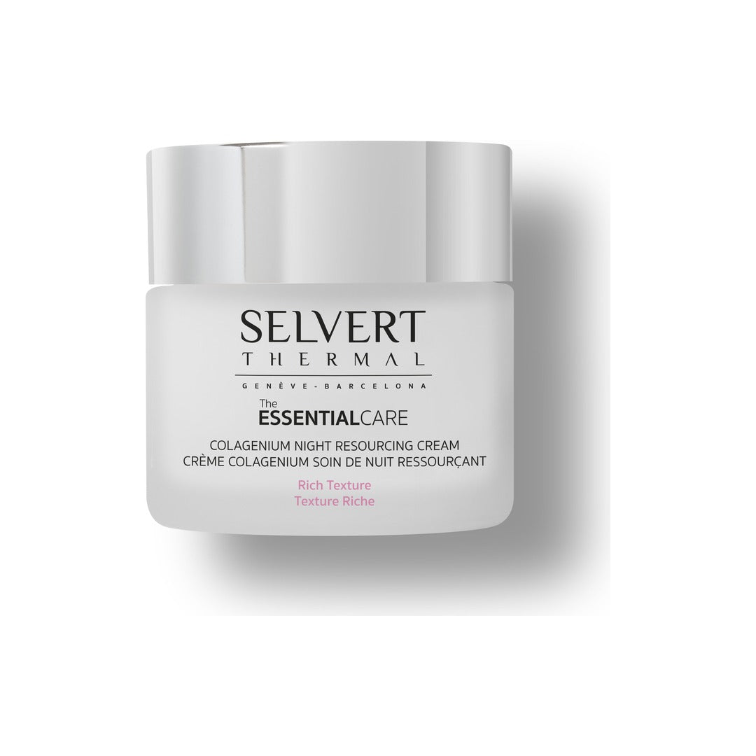 Selvert Thermal - COLAGENIUM NIGHT RESOURCING CREAM Kolagenowy krem na noc 50 ml