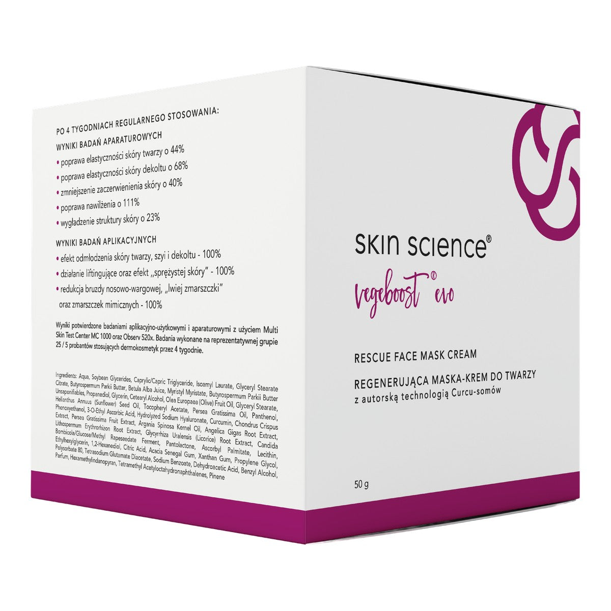 Skin Science VegeBoost Rescue EVO Regenerating Mask Cream 50 g