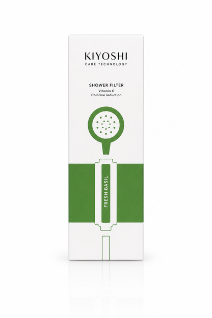 Kiyoshi - Fresh Basil Filtr prysznicowy z witaminą C o zapachu świeżej bazylii