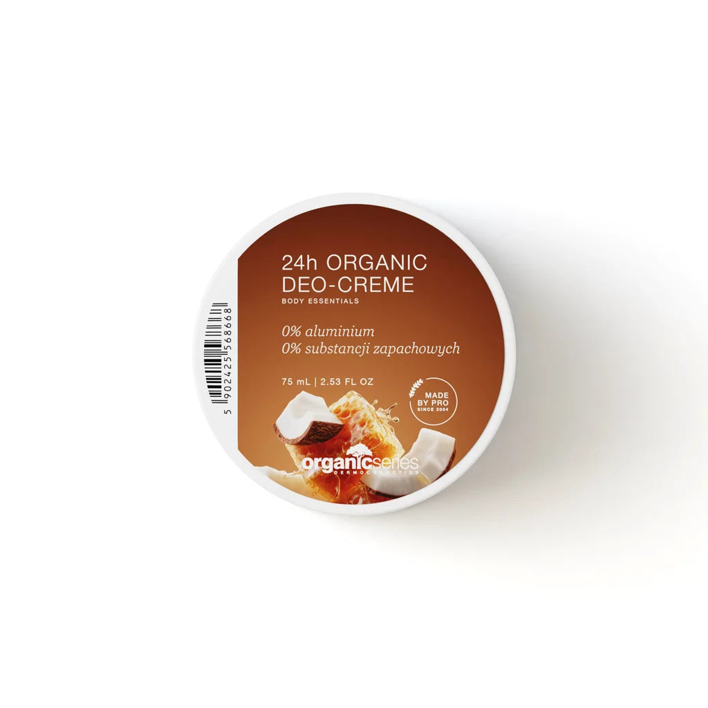 Organic Series - 24H Organic Deo-Creme Organiczny balsam dezodorujacy pod pachy 24h 75 ml