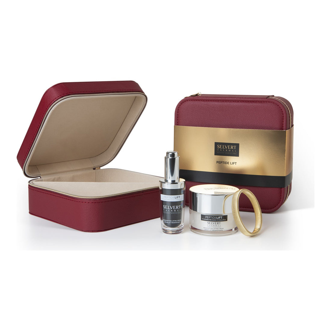 Selvert Thermal - Peptide Lift Zestaw liftingujący: krem 50 ml + serum 30 ml