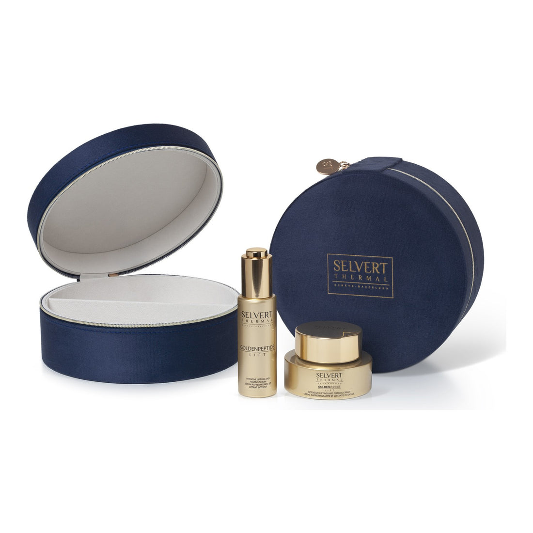 Selvert Thermal - Golden Peptide Lift Zestaw liftingujący: krem 50 ml + serum 30 ml