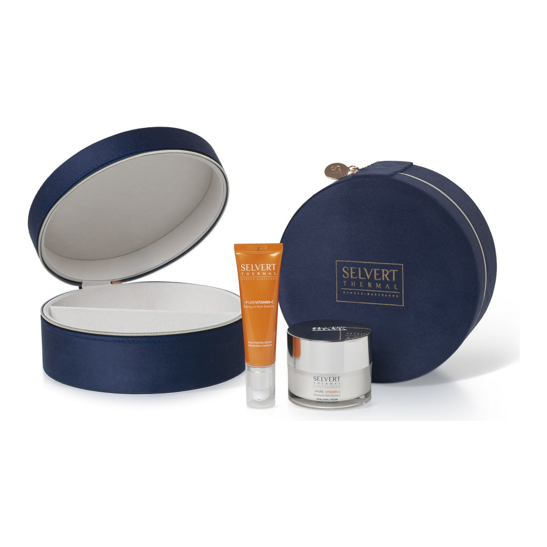 Selvert Thermal - Pure Vitamin C Zestaw rozświetlający: krem 50 ml + serum 30 ml
