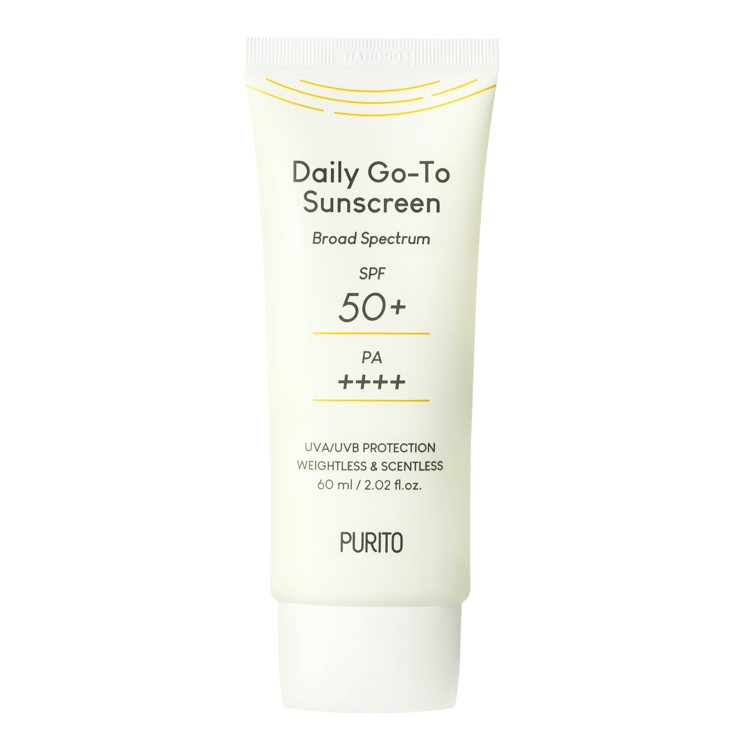 Purito Purito - Daily Go-To Sunscreen Codzienny Sonnencreme für das Gesicht SPF50+ PA++++ 60 ml