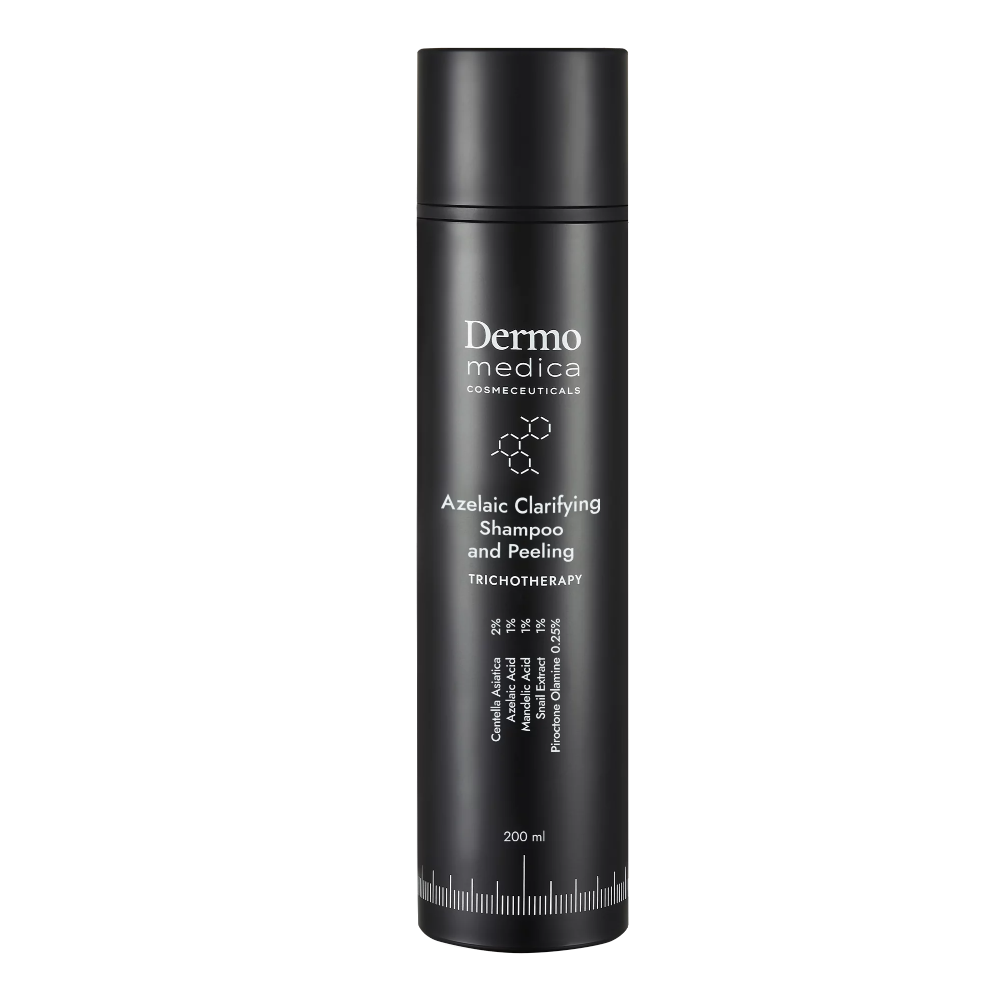 Dermomedica Dermomedica - Azelaic Clarifying Shampoo and Peeling Trychologiczny szampon i peeling oczyszczający 200 ml