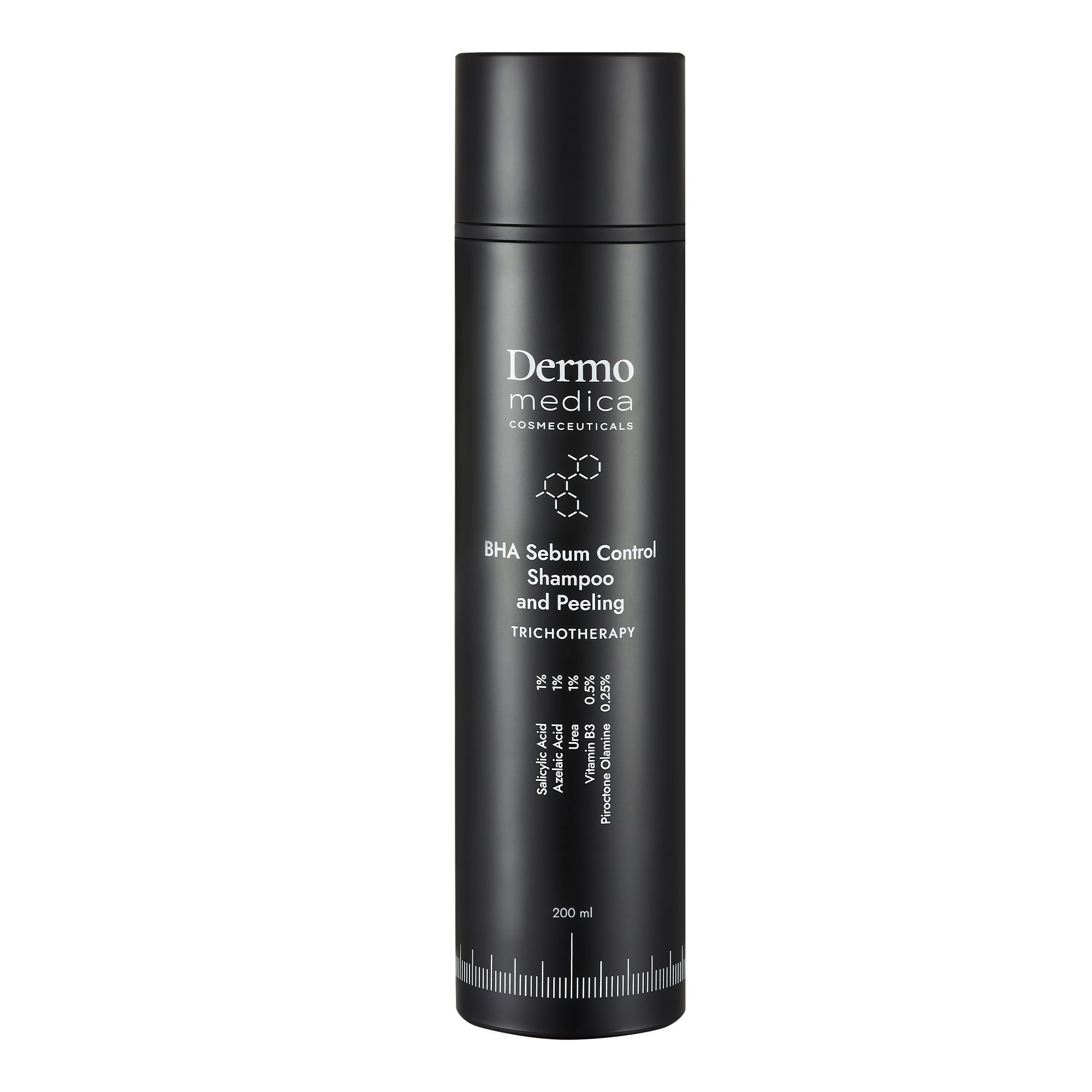 Dermomedica Dermomedica - BHA Sebum Control Shampoo and Peeling Trychologiczny szampon i peeling oczyszczający do skóry z nadprodukcją sebum 200 ml