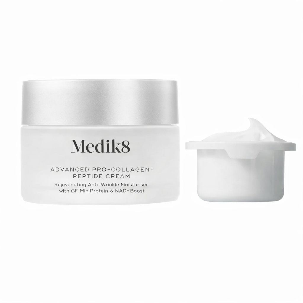 Medik8 Medik8 - Advanced Pro‑Collagen+ Peptide Cream REFIL Krem przeciwzmarszczkowy na kolagen i jędrność 50 ml (wkład) — Składniki i ocena