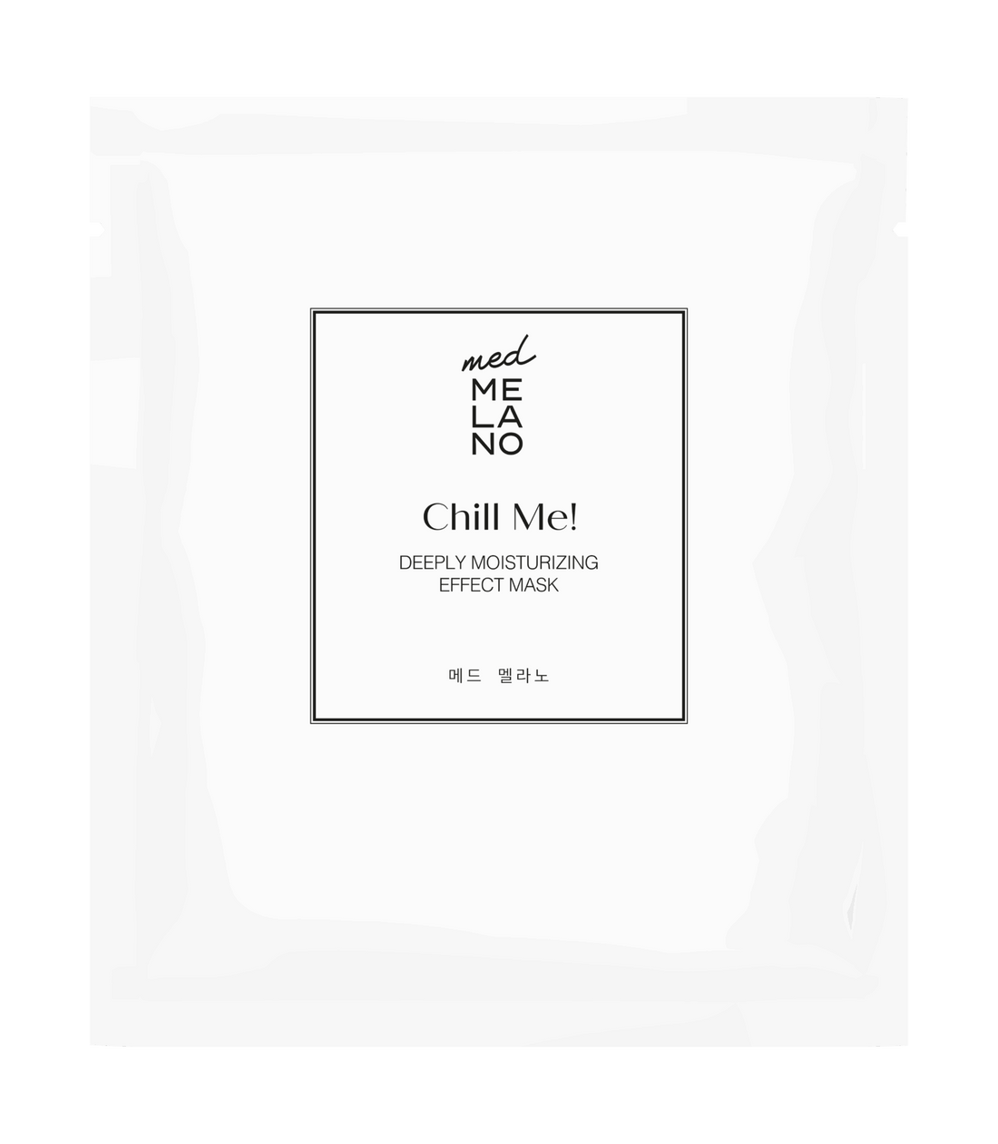 MedMelano - Chill Me! Deeply Moisturizing Effect Mask Maska głęboko nawilżająca dla skóry zestresowanej 25,5g x 1 szt