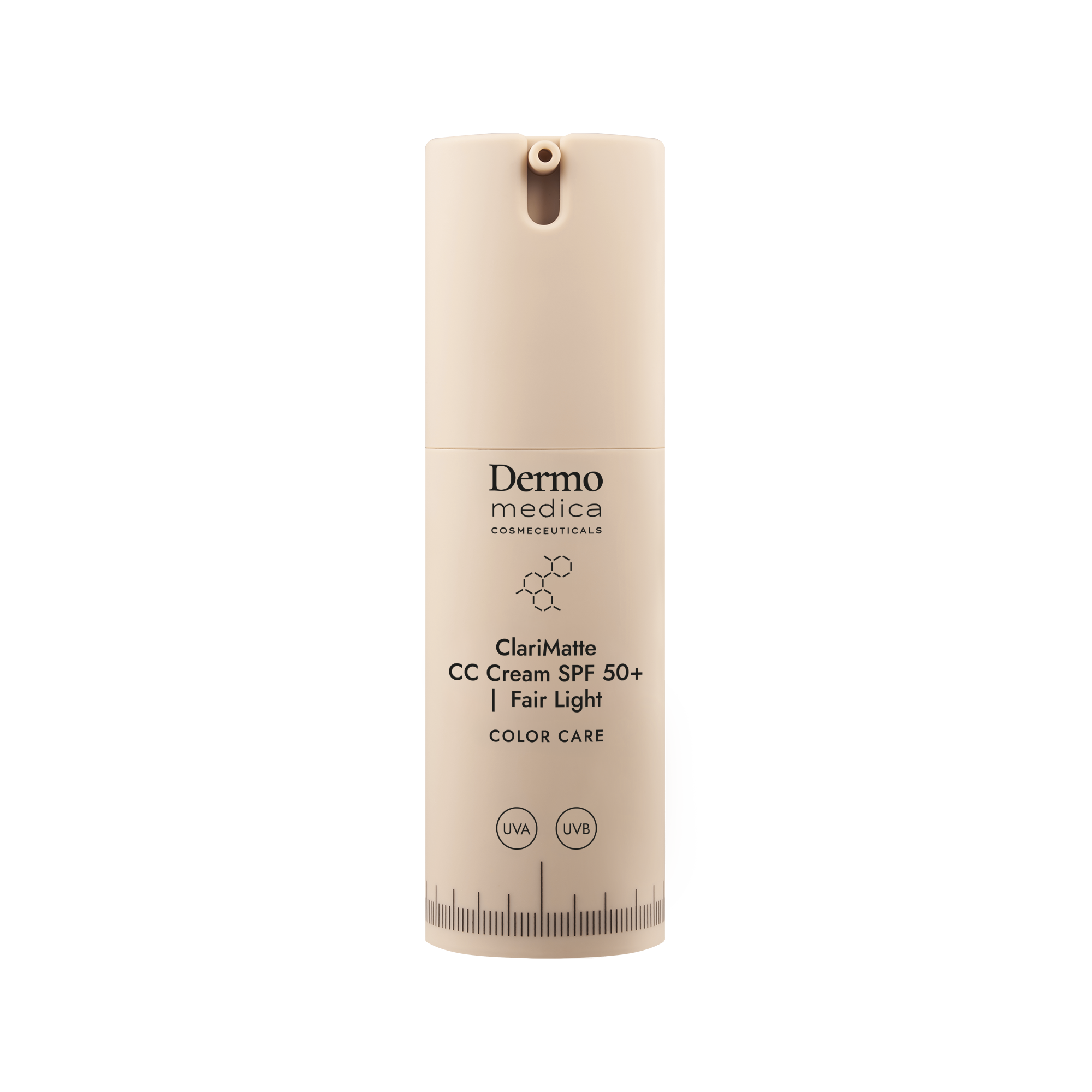 Dermomedica -  ClariMatte CC Cream SPF 50+ | Fair Light Matujący, koloryzujący krem korygujący z wysoką ochroną UVA/UVB w kolorze Fair Light 30 ml