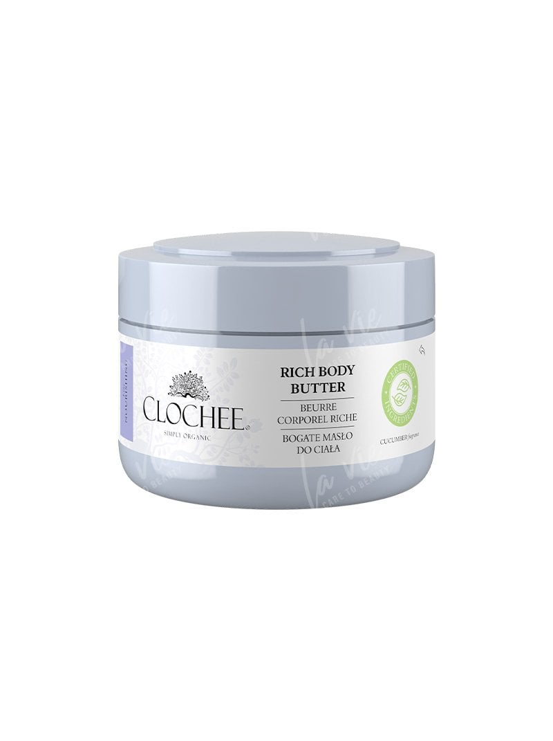 Bogate masło do ciała o zapachu ogórka