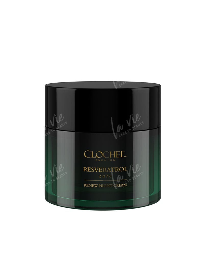 Clochee - Resveratrol Care Renew Night Cream Odbudowujący krem na noc 50 ml