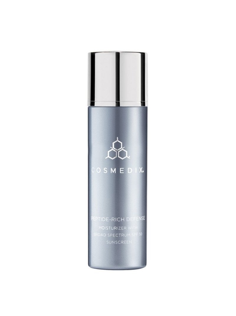 Cosmedix Cosmedix - Peptide Rich Defense Moisturizer SPF50 Nawilżający krem z peptydami SPF 50 50 ml — Składniki i ocena