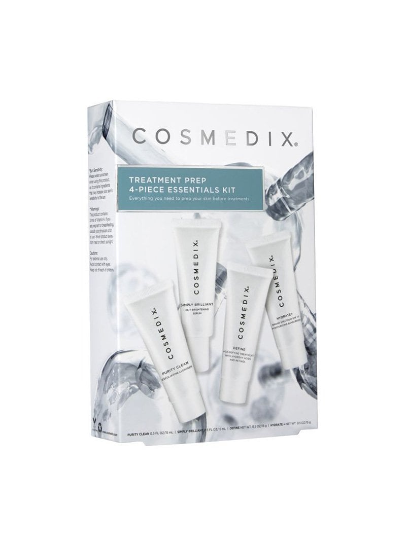 Cosmedix - Prep Treatment 4-piece Essentials Kit Zestaw przygotowujący skórę do zabiegów 4x 15 ml