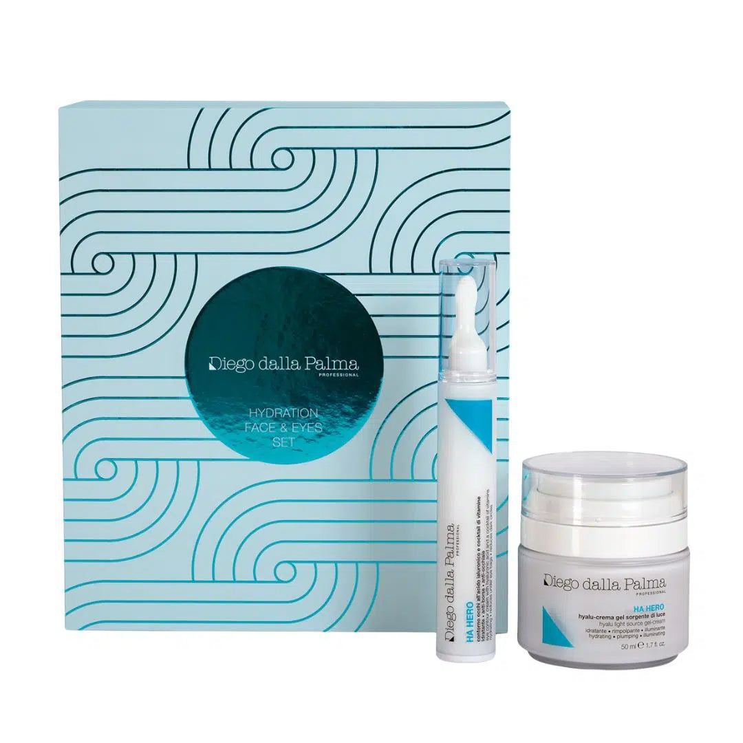 Diego Dalla Palma - HA Hero Set Zestaw lekki krem odżywczy 50 ml + Krem na okolice oczu z koktajlem witamin 15 ml