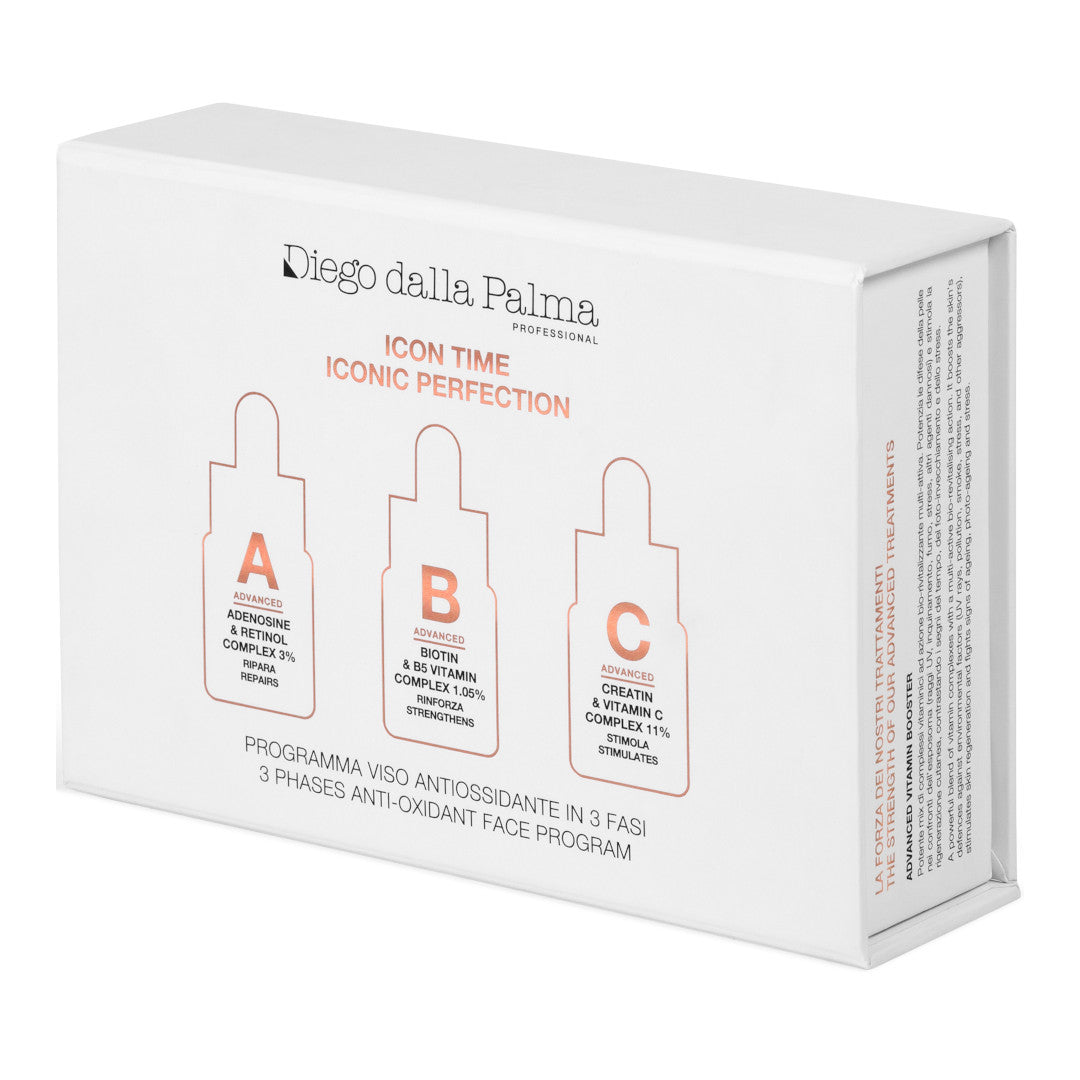 Diego dalla Palma - Perfection ABC 3 Phases Anti-Oxidant Face Program 30-dniowy program antyoksydacyjny 3 x 15ml