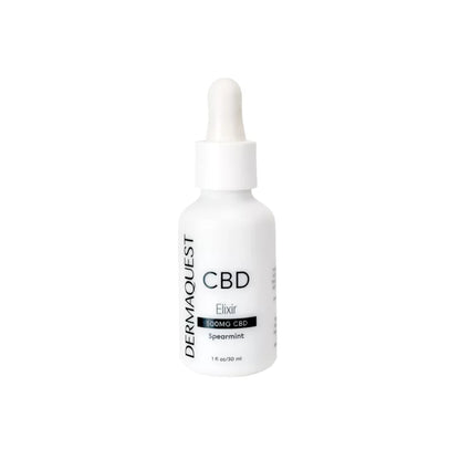 Dermaquest - CBD Elixir 500 mg SpearMint Suplementacyjny Eliksir Dzienny 30 ml