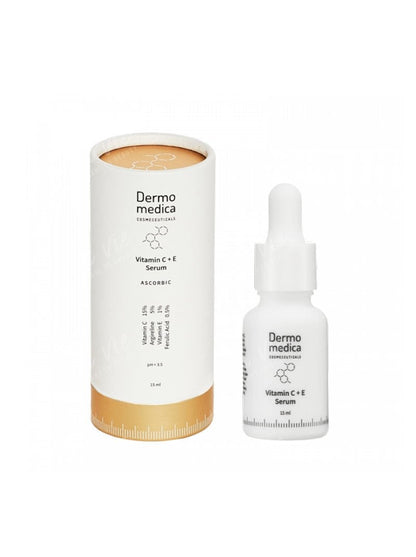 Dermomedica - Vitamin C+E serum Aktywne serum z kwasem ferulowym i witaminą C i E MINI 15 ml