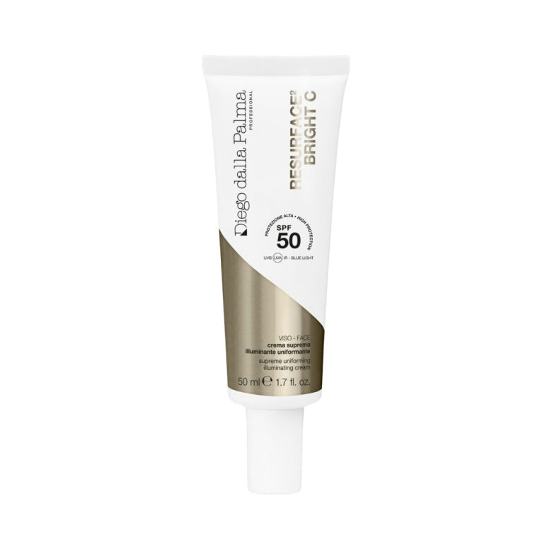 Diego Dalla Palma - Resurface Bright C Supreme uniforming and illuminating cream Super Wyrównujący Z Witaminą na dzień SPF 50 50ml