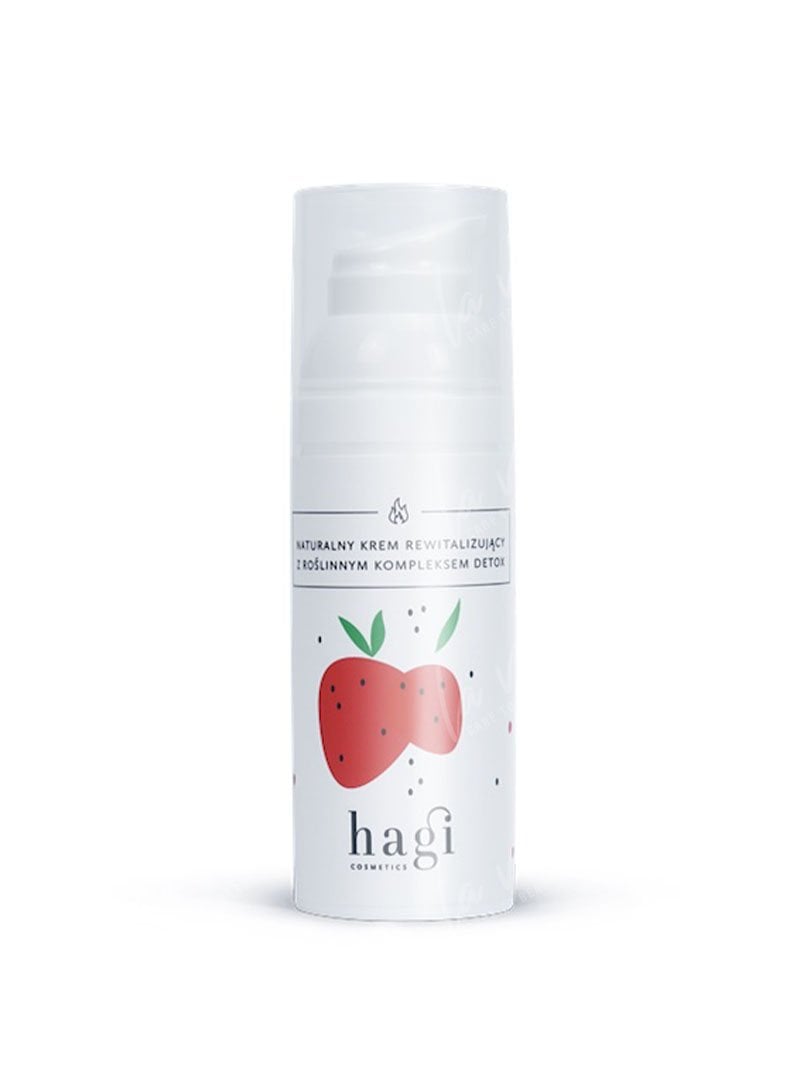 Hagi Hagi - Naturalny krem rewitalizujący z roślinnym kompleksem detox 50 ml