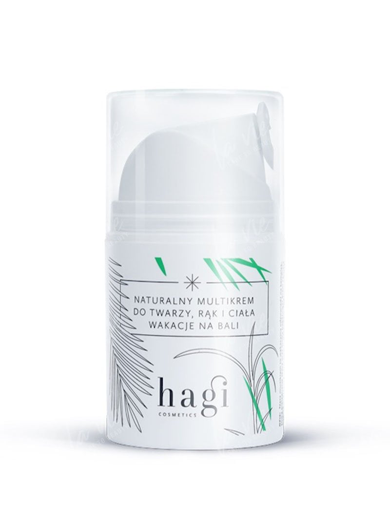 Hagi Hagi - Naturalny multikrem do twarzy, rąk i ciała wakacje na bali 50 ml