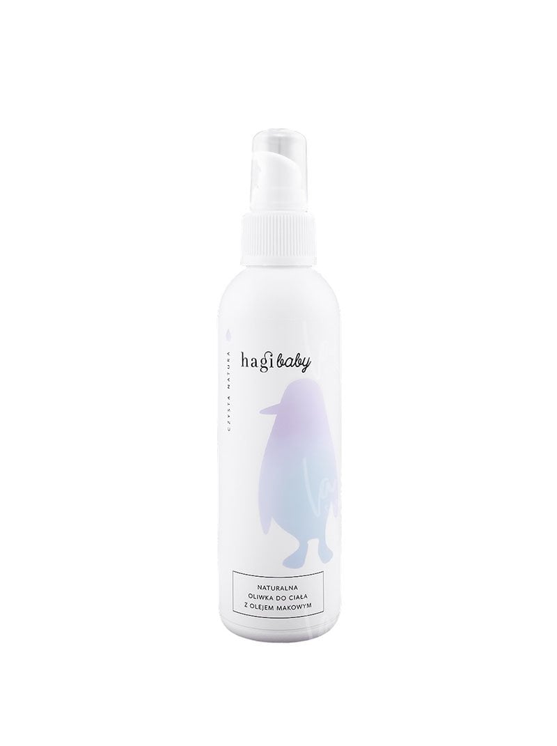 Hagi Hagi - baby Naturalna oliwka do ciała z olejem makowym 150 ml