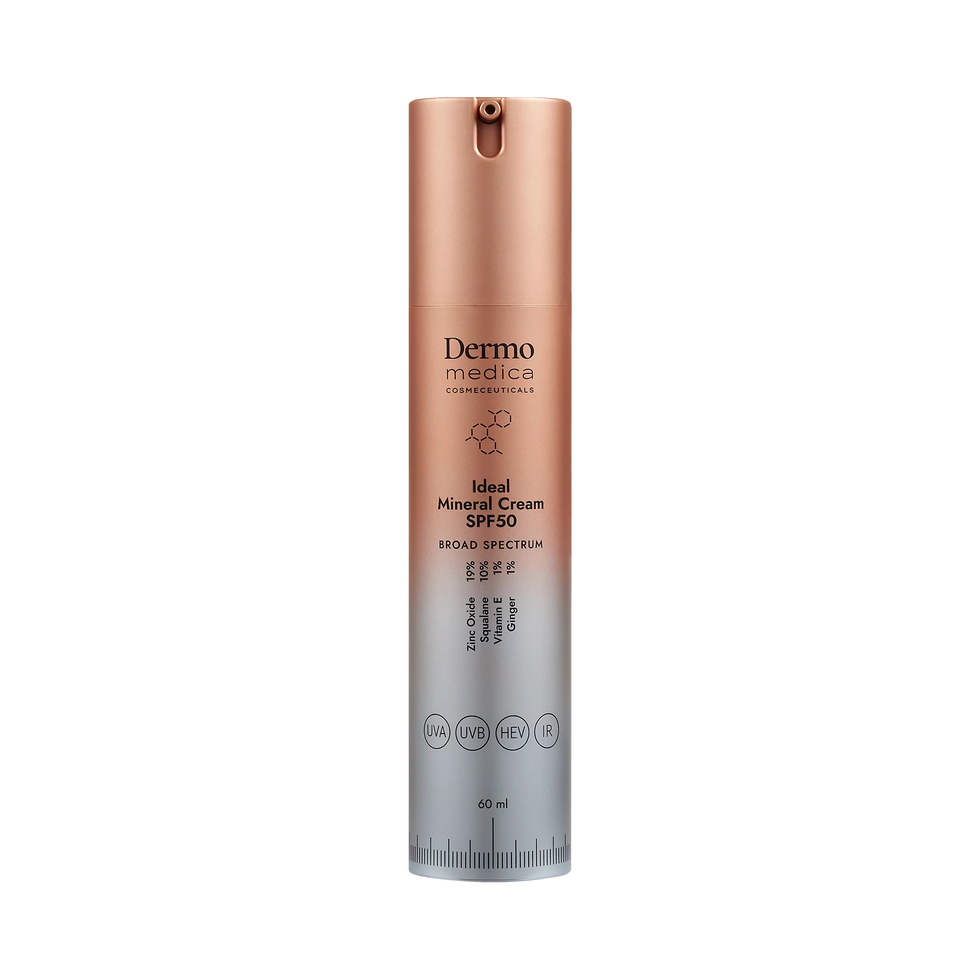 Dermomedica Dermomedica - Ideal Mineral Cream Idealny Creme Mineral SPF 50 60 ml