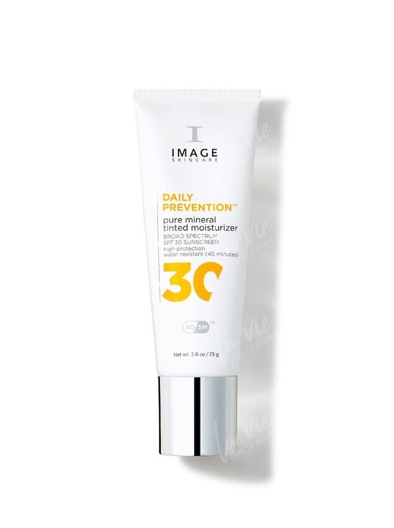 Image Skincare Image Skincare - Daily Prevention Pure Mineral Tinted Moisturizer SPF 30 3w1, podkład, mineralna ochrona i pielęgnacja, odcień uniwersalny SPF 30 73 g — Inhaltsstoffe i ocena