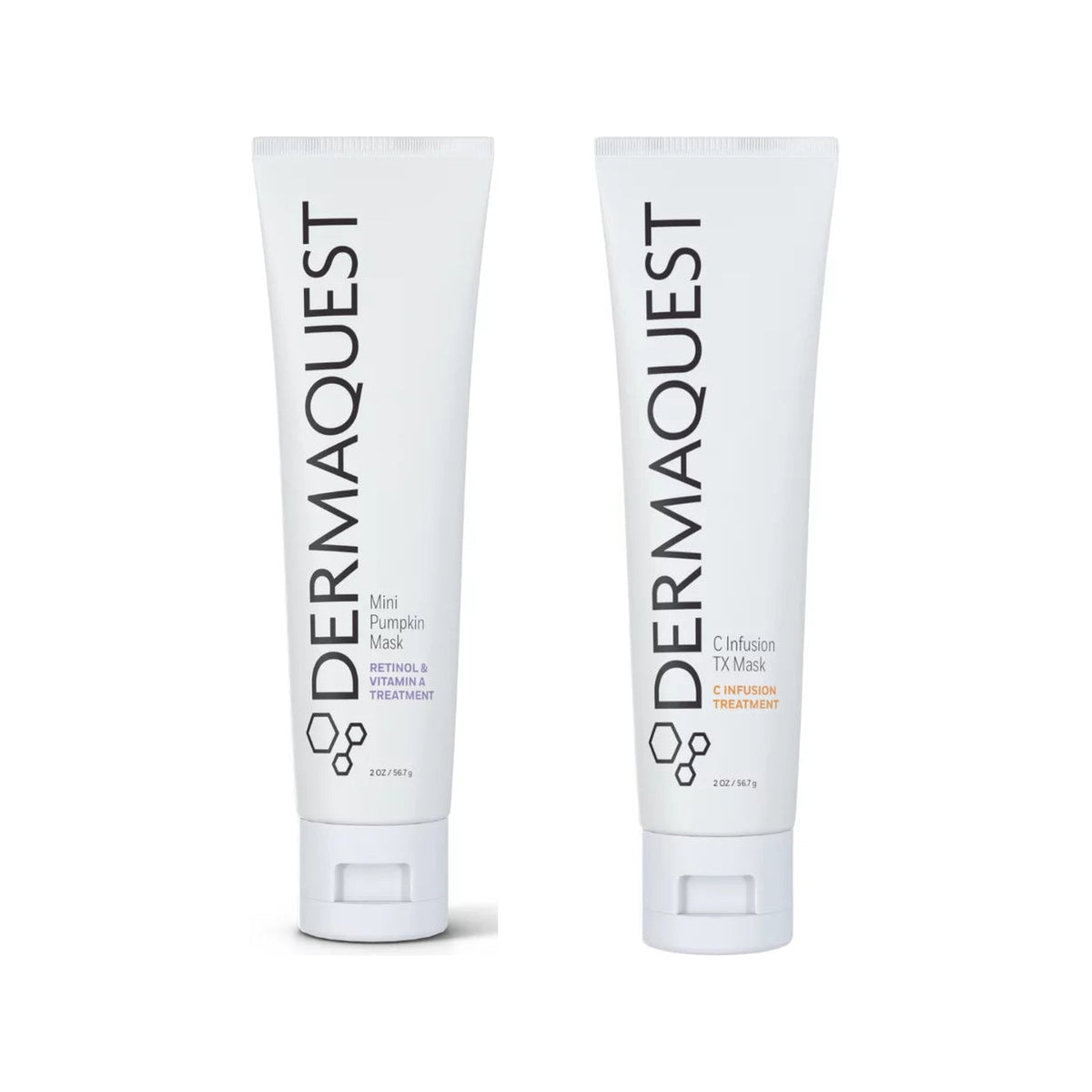 Dermaquest - Mini Pumpkin Mask + C Infusion TX Mask Zestaw: Mini Pumpkin Mask 57 ml i C Infusion TX Mask 57 ml