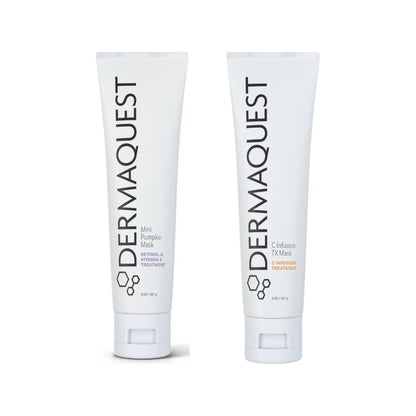 Dermaquest - Mini Pumpkin Mask + C Infusion TX Mask Zestaw: Mini Pumpkin Mask 57 ml i C Infusion TX Mask 57 ml