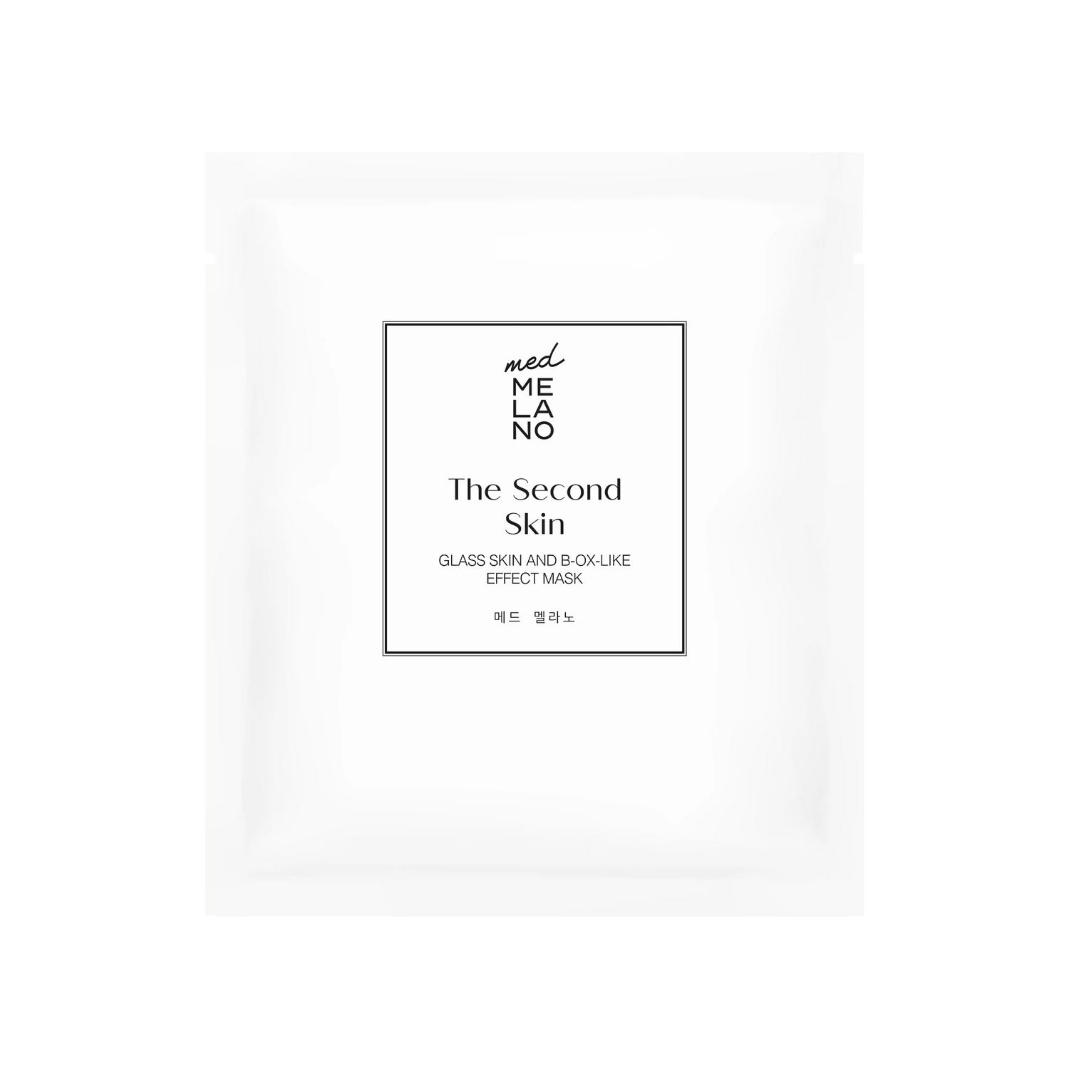 MedMelano - The Second Skin Glass Skin And B-OX-Like Effect Mask Maska dająca efekt drugiej skóry 34 g x 1 szt