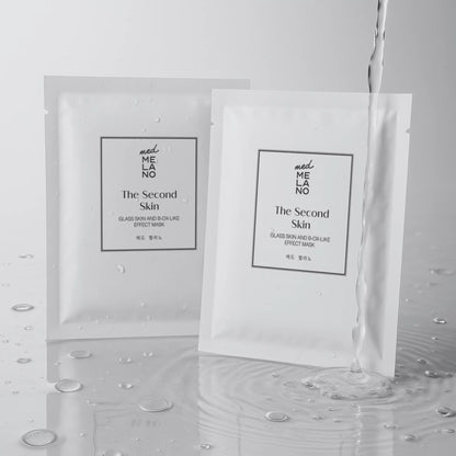 MedMelano - The Second Skin Glass Skin And B-OX-Like Effect Mask Maska dająca efekt drugiej skóry 34 g x 1 szt