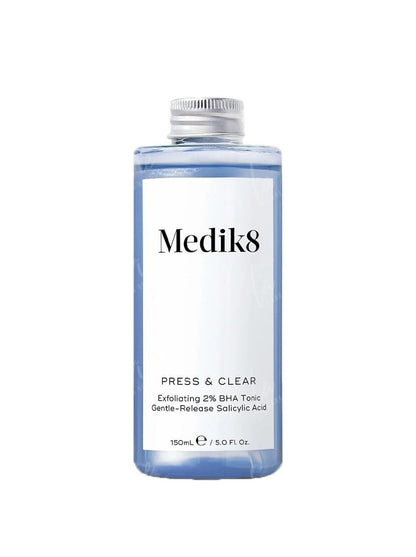 Medik8-Press-&amp;-Clear-Refill-Tonik-zluszczajacy-z-kwasami-BHA-i-lagodnym-2%-kwasem-salicylowym 150ml