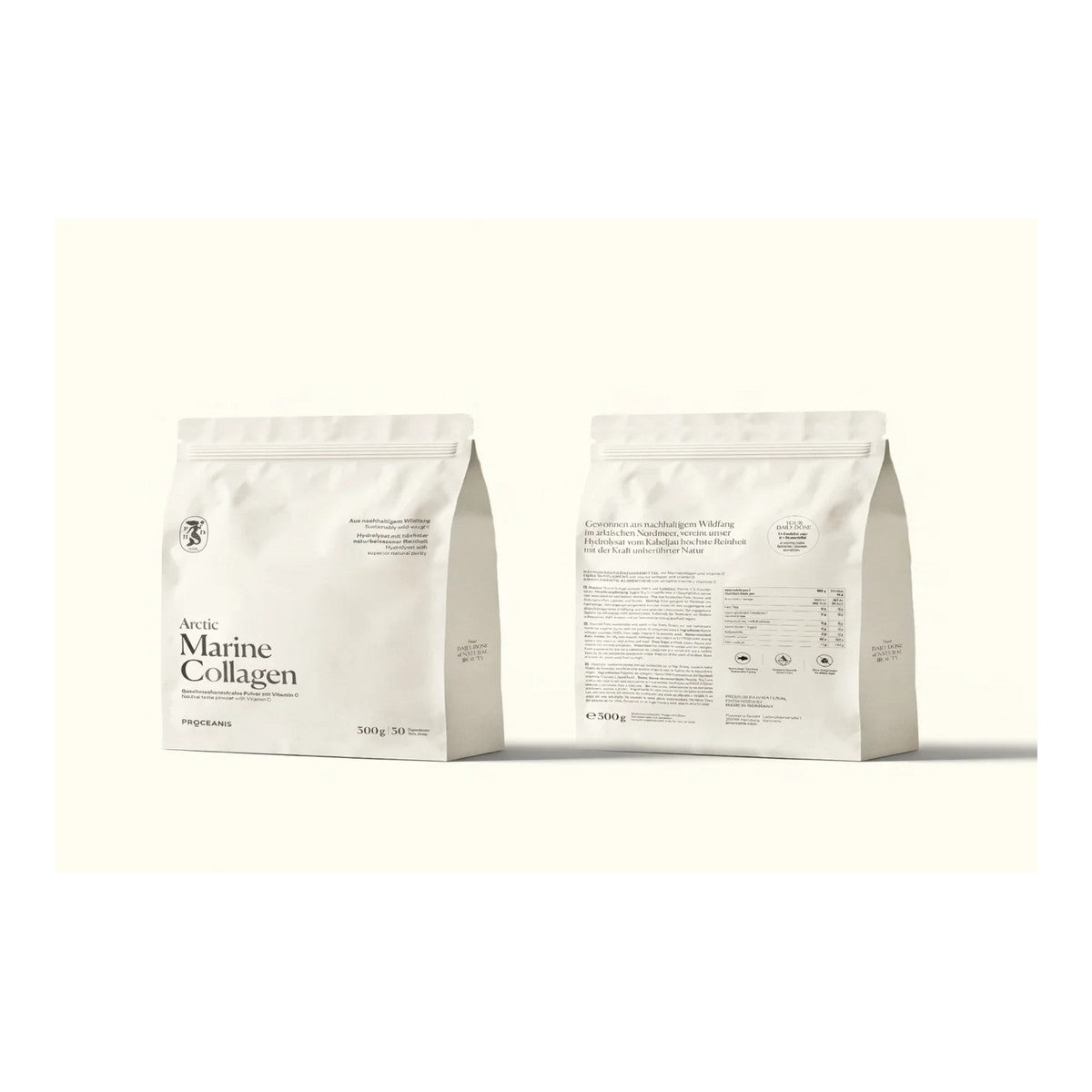 Proceanis - Arctic Marine Collagen 100% kolagenu z dzikiego dorsza, suplement diety w proszku 300 g