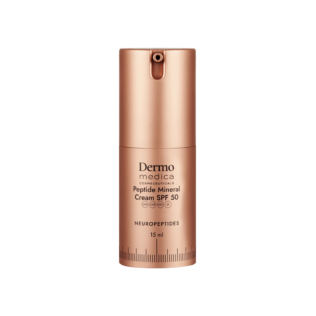 Dermomedica - Peptide Mineral Cream Peptydowy krem z wysoką ochroną mineralną SPF 50 MINI 15 ml