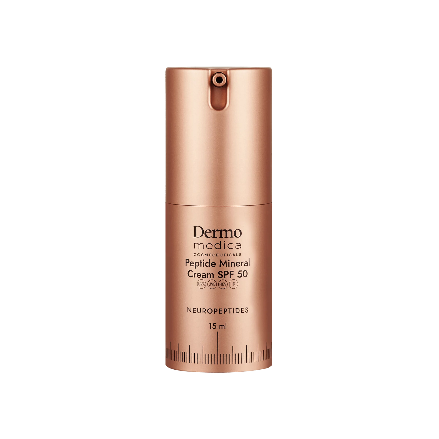 Dermomedica - Peptide Mineral Cream Peptydowy krem z wysoką ochroną mineralną SPF 50 MINI 15 ml