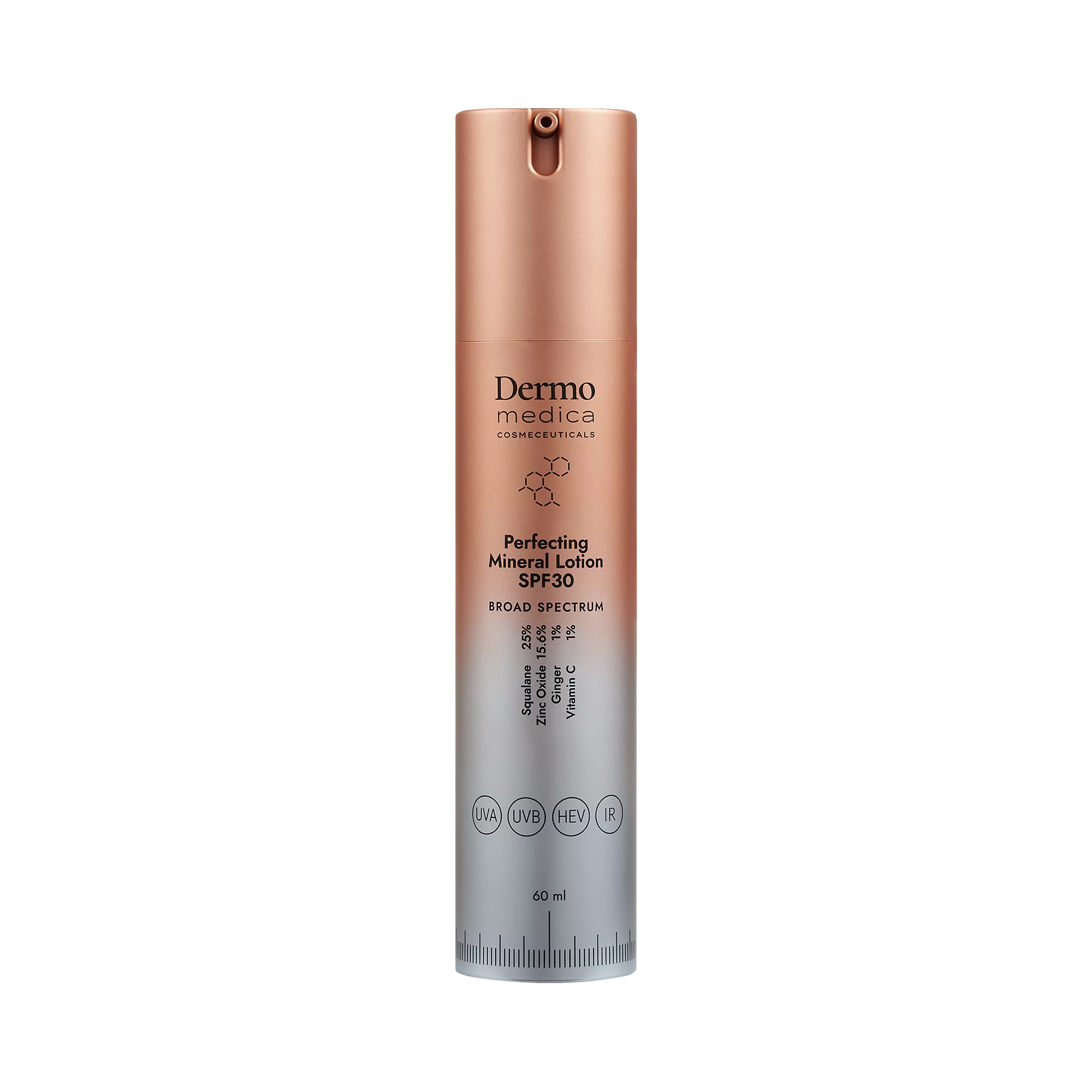 Dermomedica - Perfecting Mineral Lotion Perfekcyjna, mineralna emulsja SPF 30 60 ml