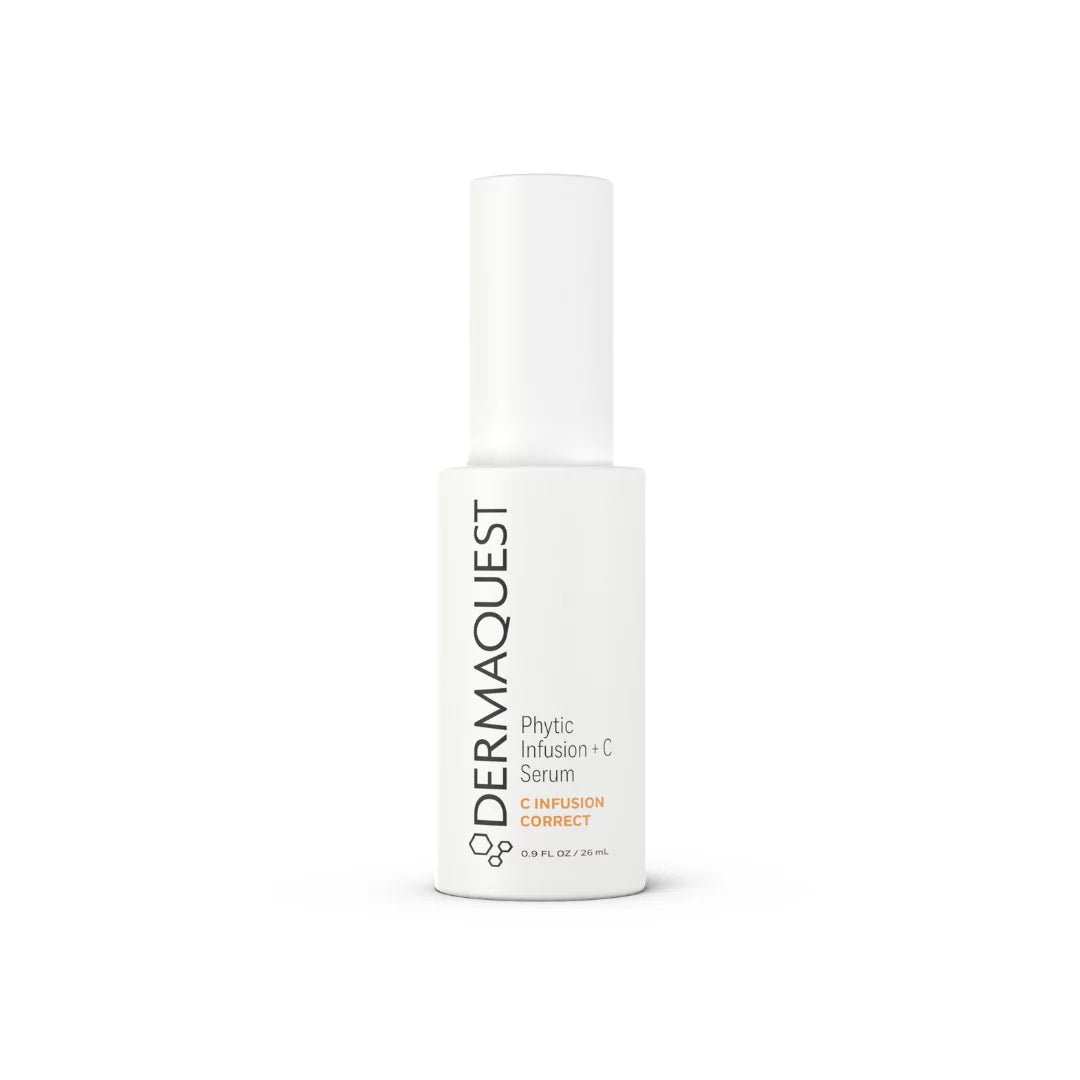 Dermaquest Dermaquest - Phytic Infusion + C Serum Blask i tarcza antyoksydacyjna dla skóry problematycznej 26 ml — Składniki i ocena