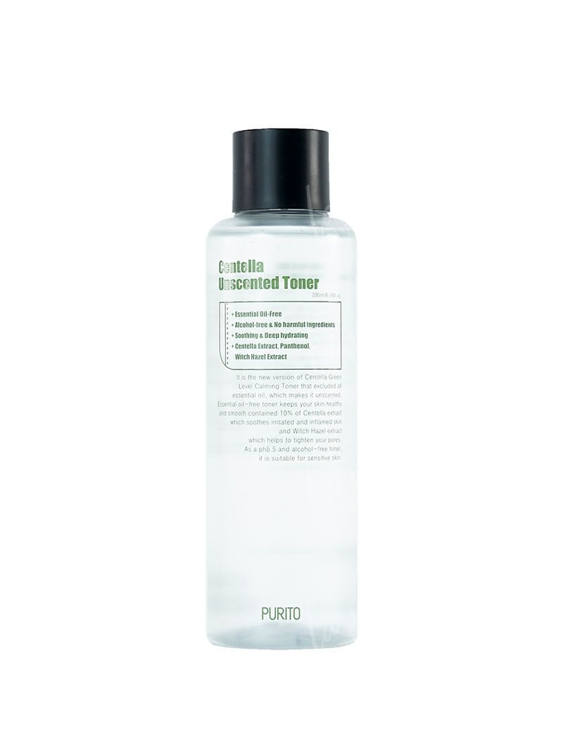 Purito Purito - Centella unscented toner Bezzapachowy toner z ekstraktem z wąkroty azjatyckiej
