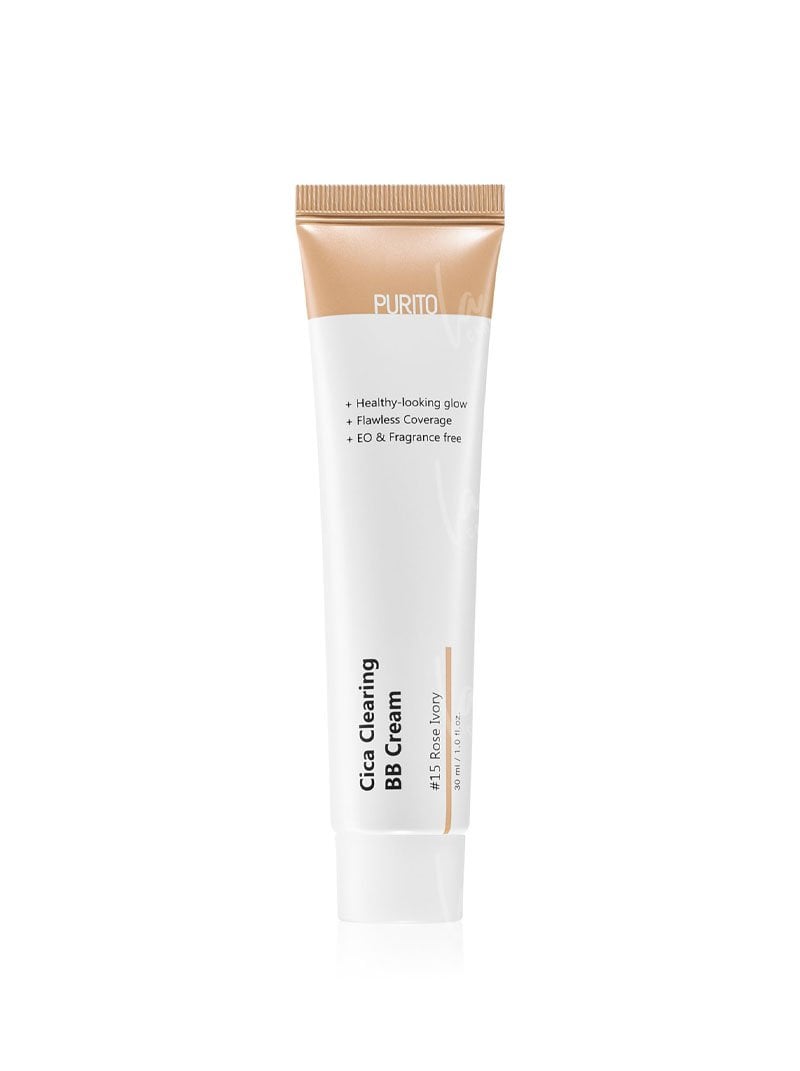 Purito Purito - Cica clearing BB cream #15 natural ivory Krem BB cica odcień 15 30 ml