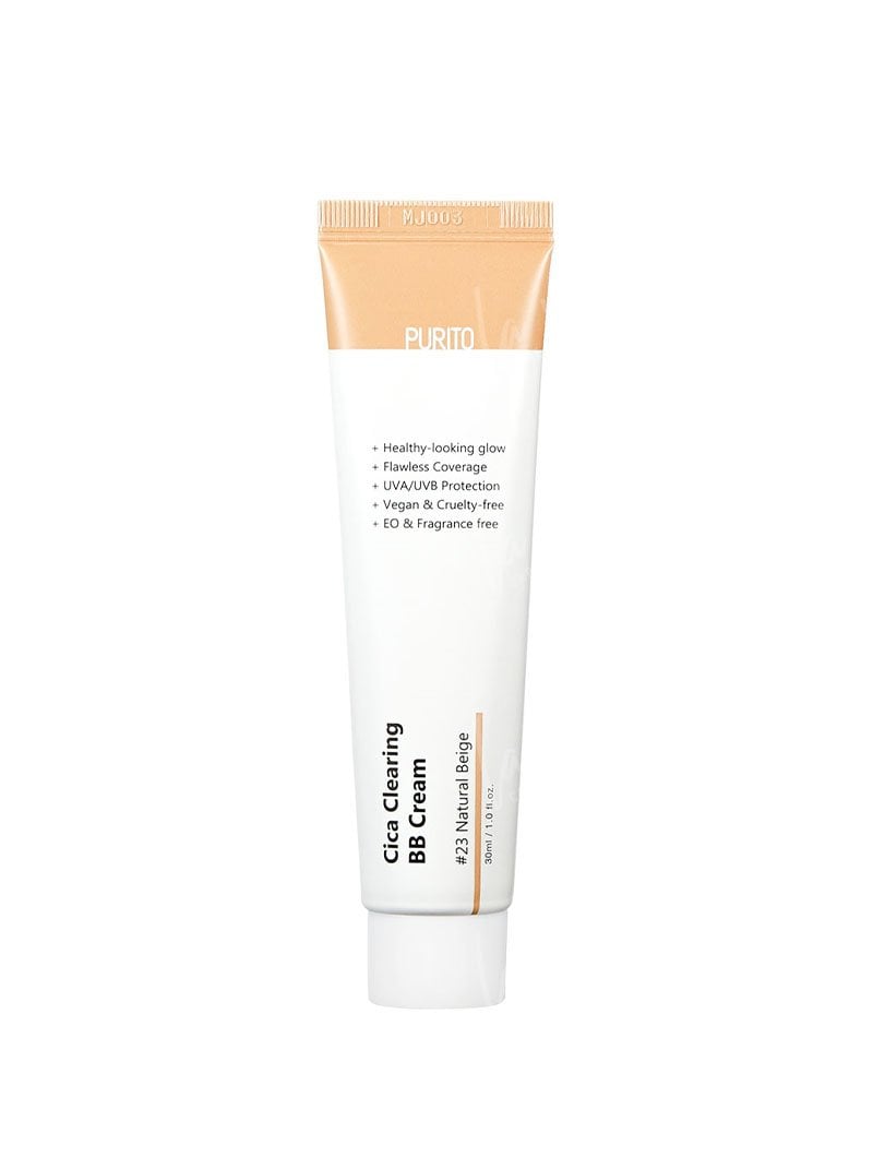 Purito Purito - Cica clearing BB cream #23 natural beige Krem BB cica odcień 23 30 ml naturalny beż
