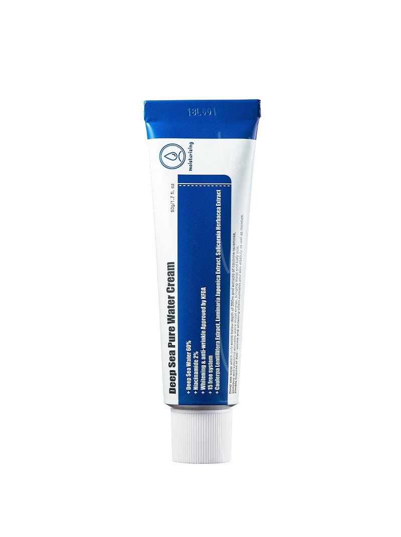 Nawilżający krem na bazie wody morskiej