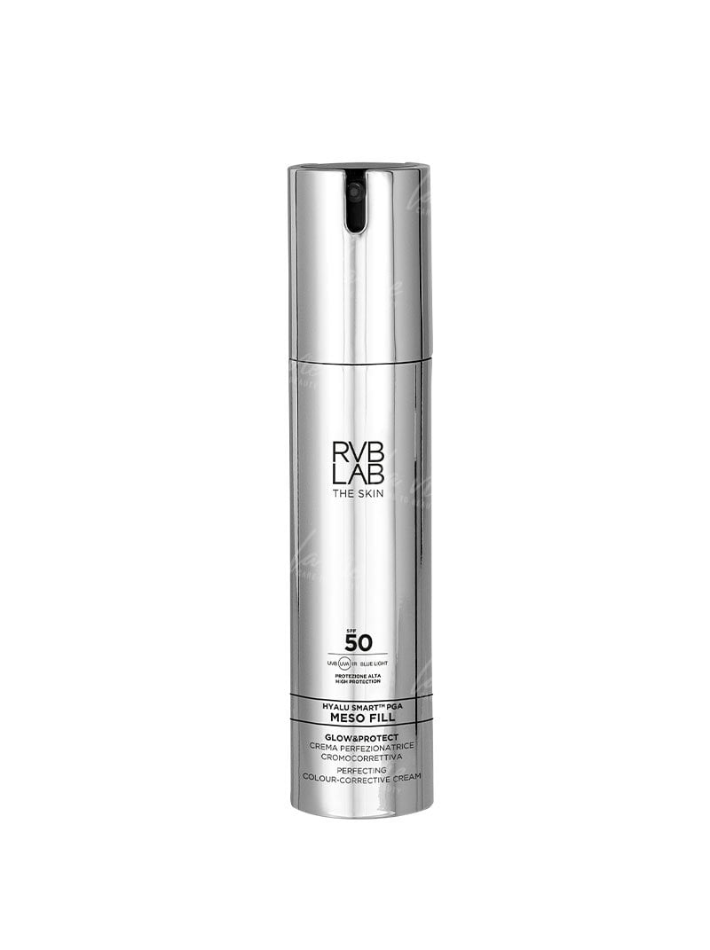 RVB LAB The Skin - Meso Fill Glow&amp;Protect Perfecting Colour-corrective Cream  Liftingujący krem na przebarwienia SPF 50 50 ml